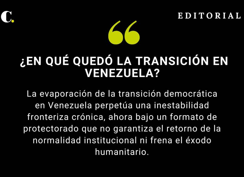 ¿En qué quedó la transición en Venezuela? 