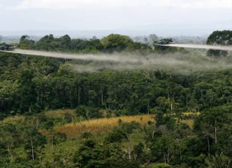 El gobierno De la Espriella ha propuesto volver a utilizar la fumigación aérea, pero deben cumplirse varios requisitos. Foto: Reuters