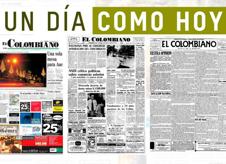 Un día como hoy 30 de noviembre