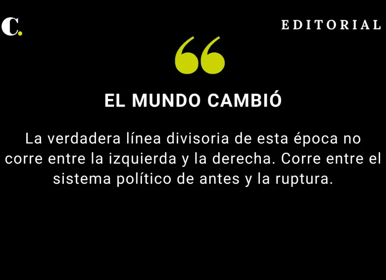 El mundo cambió
