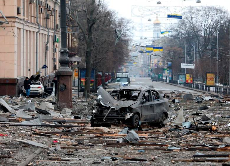 El recrudecimiento de los bombardeos de Rusia a las principales ciudades incrementaría el número de víctimas. FOTO: Getty