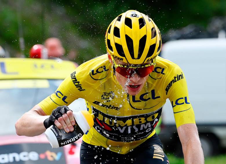 Jonas Vingegaard sigue impresionando con su nivel en el Tour de Francia. FOTO: GETTY