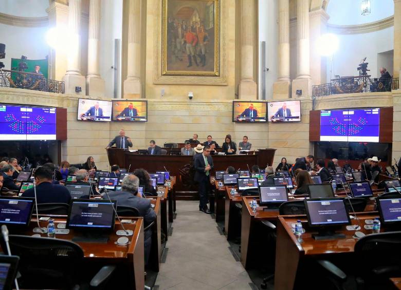 El articulado fue votado uno a uno en sesión plenaria. Foto: Cortesía.