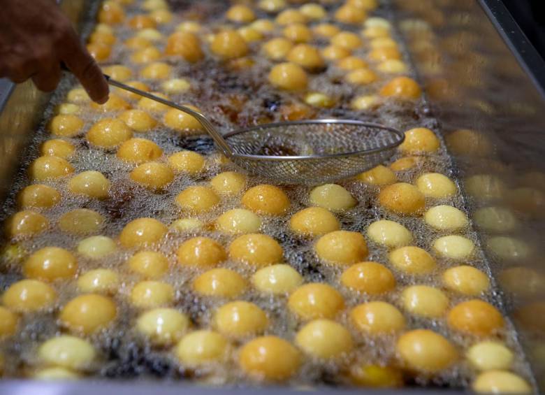 Los buñuelos también hacen parte del menú de las elecciones. Foto: archivo