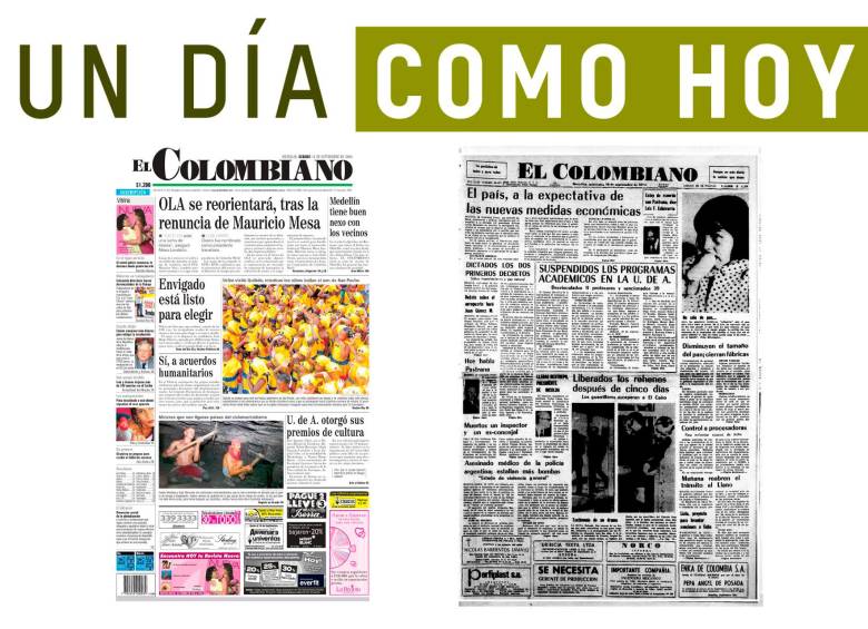 Un día como hoy 18 de septiembre