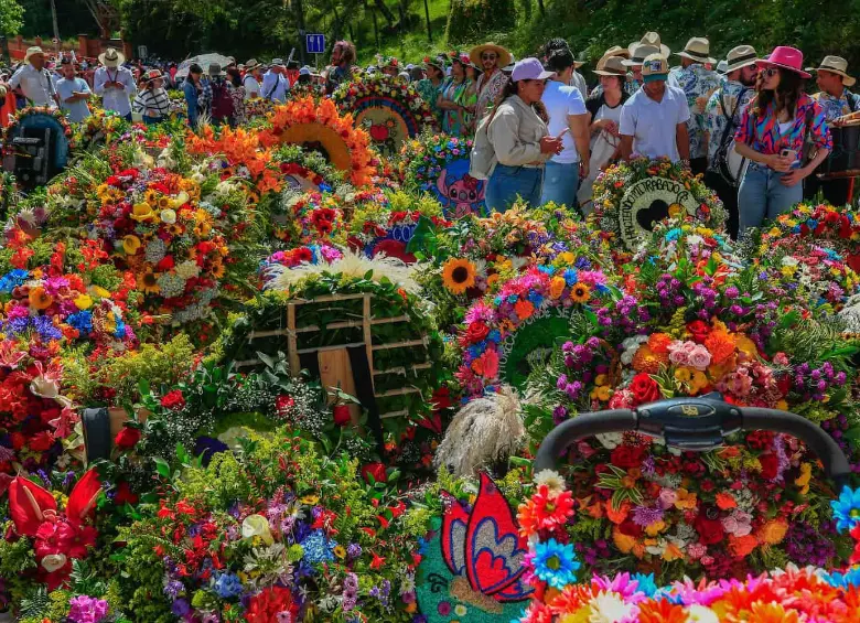 La Feria de las Flores 2025 terminará el domingo 10 de agosto. FOTO Camilo Suárez