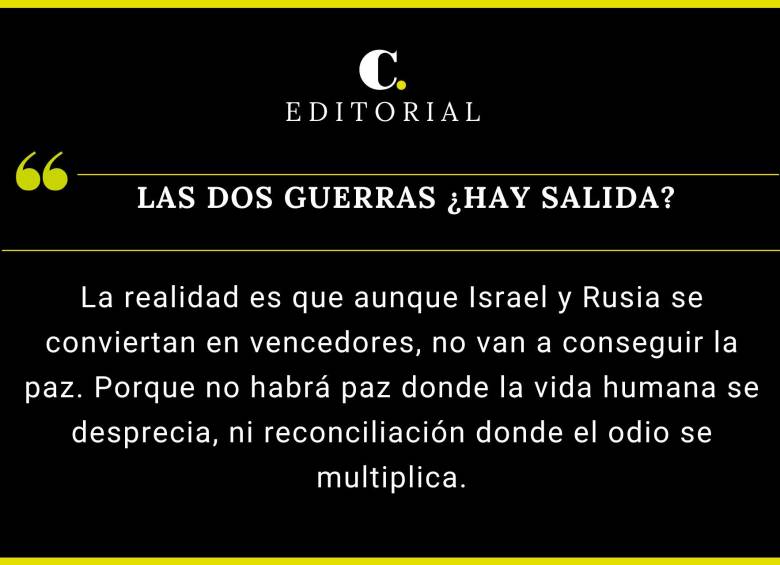 Las dos guerras ¿Hay salida?