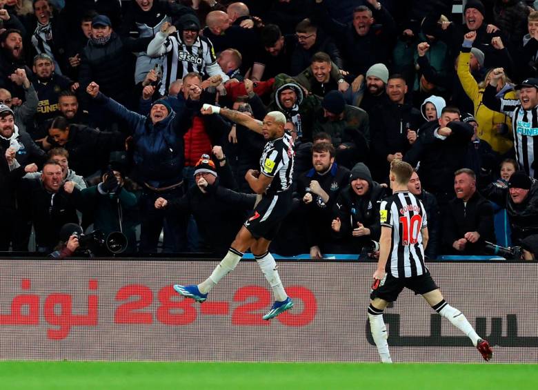 Newcastle es séptimo de la Premier League con 23 puntos. FOTO GETTY
