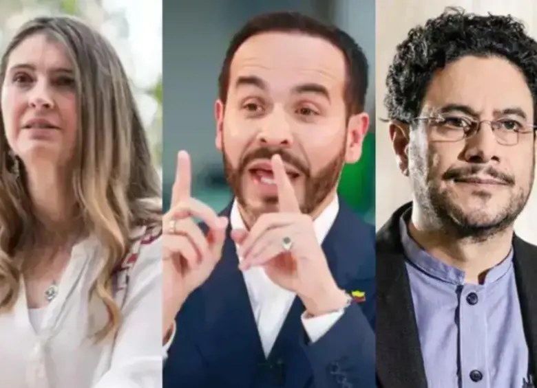 Iván Cepeda lidera todas las encuestas y estaría fijo en segunda vuelta. Foto: EL COLOMBIANO y Colprensa.