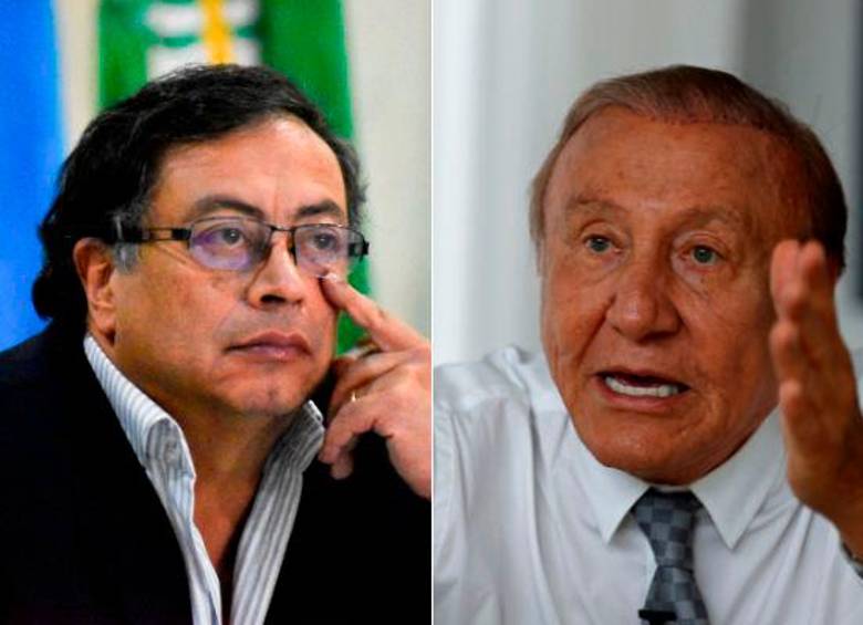 Los equipos de Rodolfo Hernández y Gustavo Petro no enviaron una solicitud conjunta para el debate ante RTVC. FOTOs Getty y efe