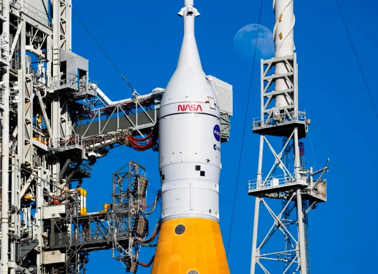 La Nasa ya ha descartado dos ventanas de lanzamiento para la misión Artemis II. FOTO: Tomada de X @NASA