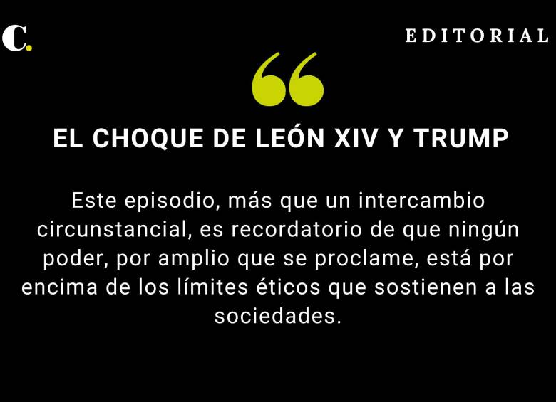 El choque de León XIV y Trump