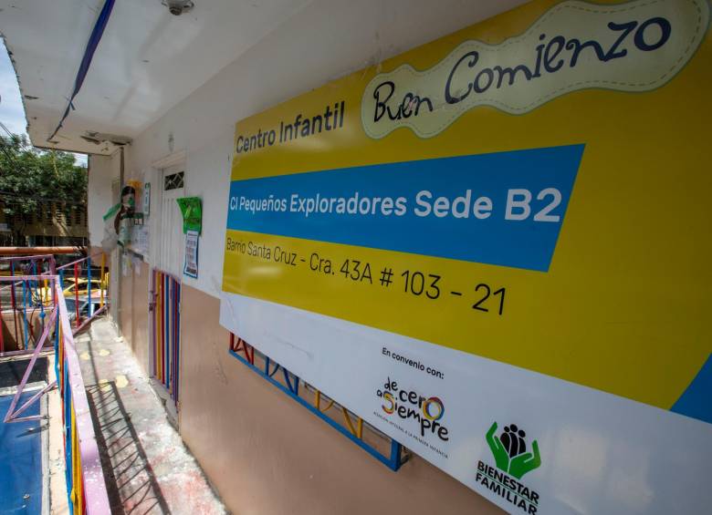 El programa de atención a la primera infancia ES considerado como una de las políticas sociales más exitosas del Municipio de Medellín durante los últimos años. FOTO: EDWIN BUSTAMANTE