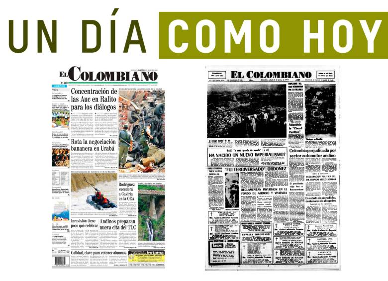 Un día como hoy 8 de junio