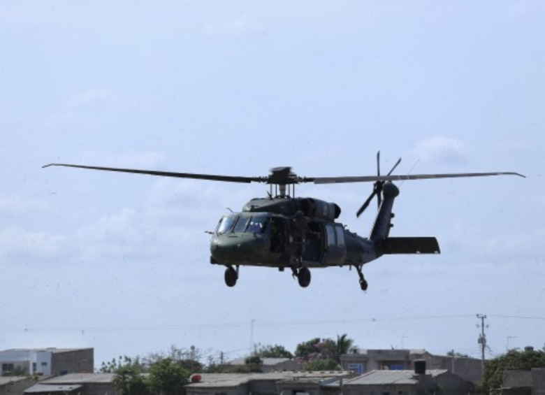 Hasta Málaga, Santander, llegó un helicóptero del Ejército para trasladar a niño de 3 años que necesitaba operación urgente. 