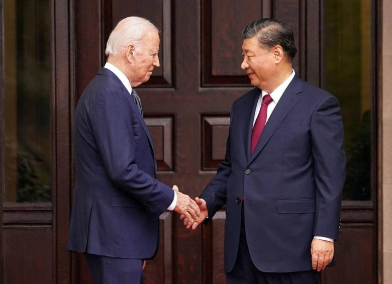 Los comentarios de Xi en San Francisco se produjeron horas después de su esperada reunión con el presidente estadounidense, Joe Biden, donde ambos acordaron reducir las tensiones, en su primera encuentro en un año. FOTO: AFP
