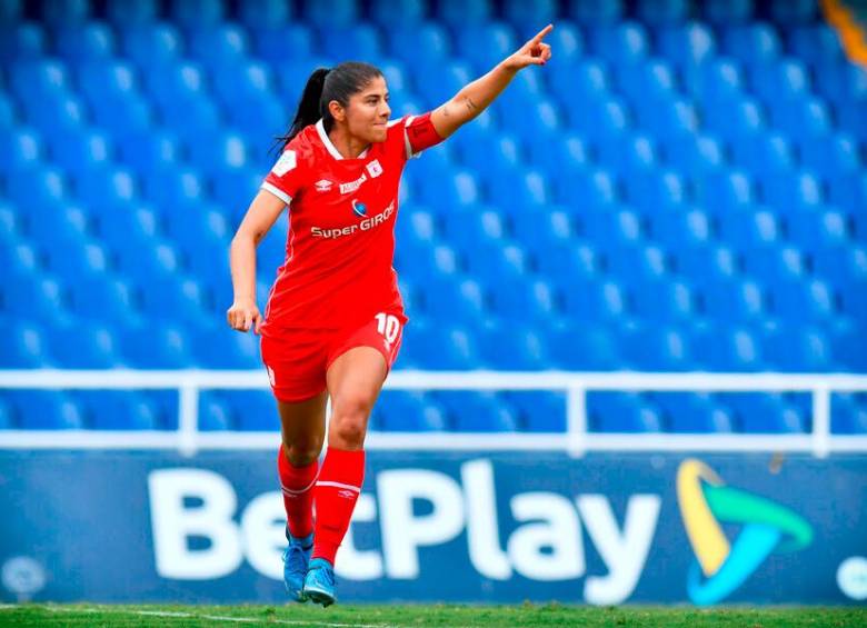 Catalina Usme, referente del balompié colombiano. FOTO COLPRENSA