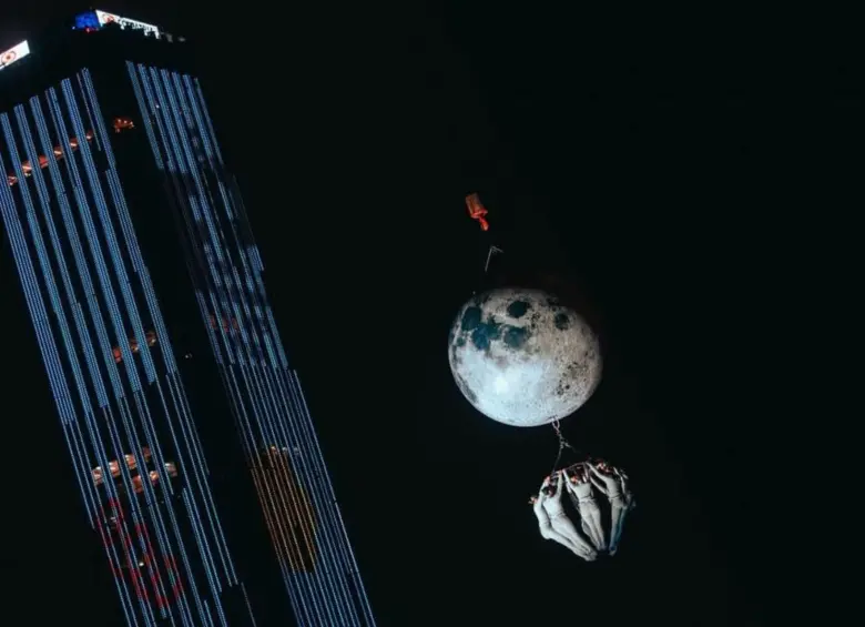 La puesta en escena de “Aria” en el Festival Internacional de Artes Vivas (FIAV) de Bogotá. FOTO: Cortesía Cristhian Pérez / @lpvive