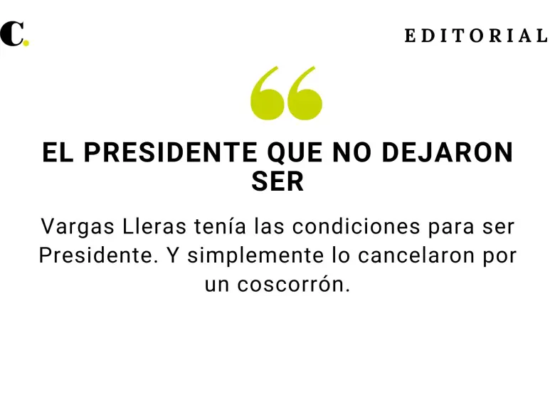 El presidente que no dejaron ser