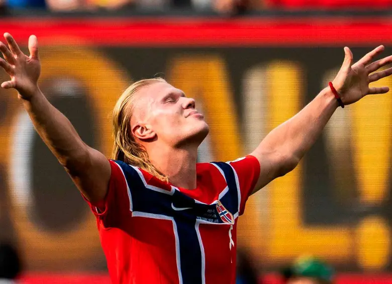 Erling Haaland es el goleador de Noruega en el Mundial con 7 tantos. FOTO: X Erling Haaland