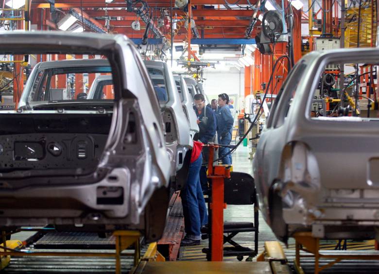Renault-Sofasa tiene previsto reiniciar sus operaciones en la planta ensambladora de Envigado, que ha sido afectada por los bloqueos en las vías. FOTO Julio César Herrera