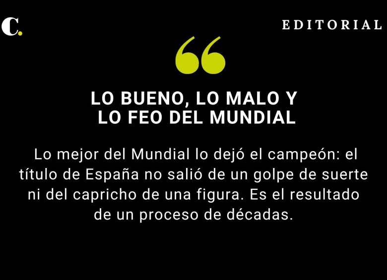 Lo bueno, lo malo y lo feo del Mundial