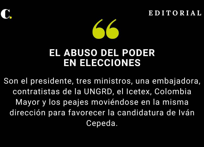 El abuso del poder en elecciones