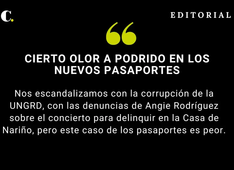 Cierto olor a podrido en los nuevos pasaportes