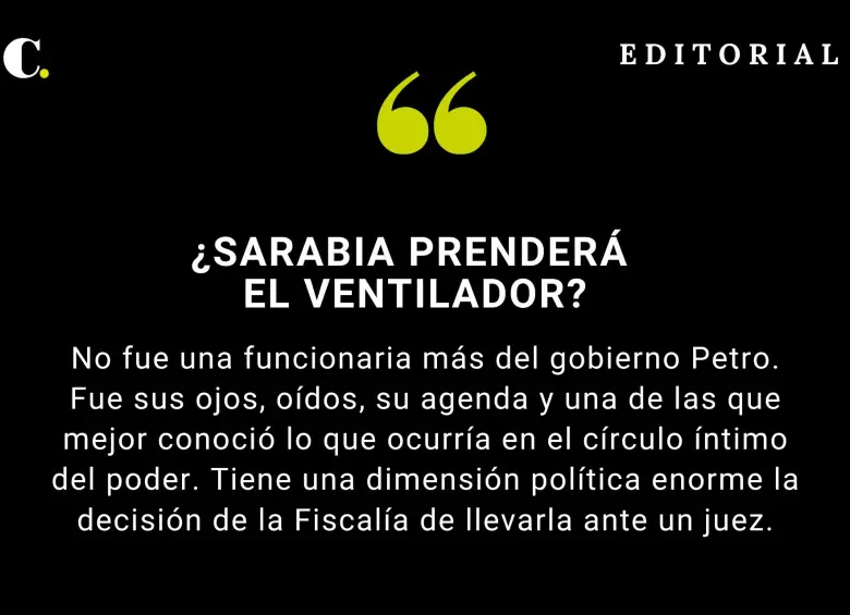 ¿Sarabia prenderá el ventilador?