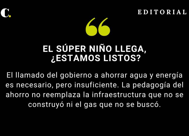 El súper niño llega, ¿estamos listos?