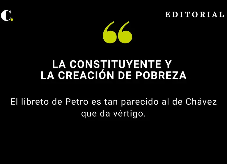 La Constituyente y la creación de pobreza