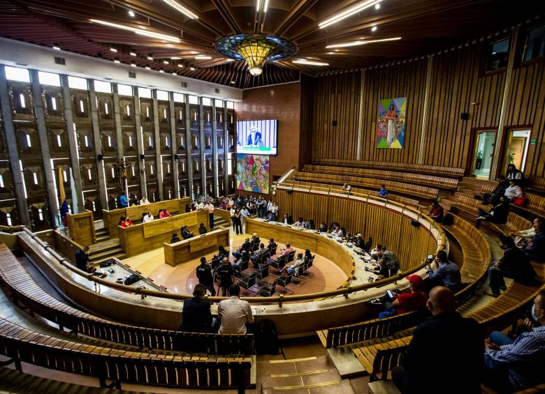La Asamblea Departamental de Antioquia pidió al Gobierno Nacional darle más tiempo a Hidroituango. FOTO: JULIO CÉSAR HERRERA