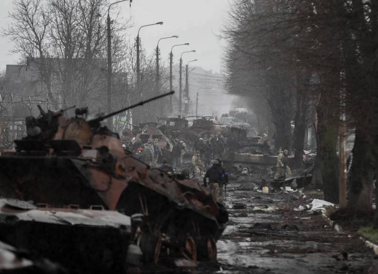 Rusia indicó hace unos días que se centrará en el este de Ucrania y ha redoblado sus esfuerzos en el sur. FOTO EFE