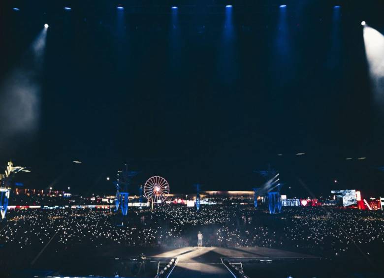 Más de 100.000 espectadores en Rock in Río Foto: Suministrada a EL COLOMBIANO