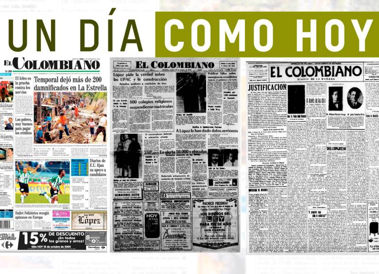 Un día como hoy 18 de octubre
