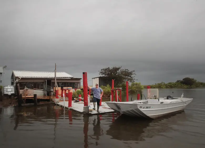 No es la primera vez que esta tormenta causa daños de tal magnitud. En 2019, afectó diversos lugares en Estados Unidos, como Morgan City en Louisiana. Foto de referencia de Getty Images vía AFP.