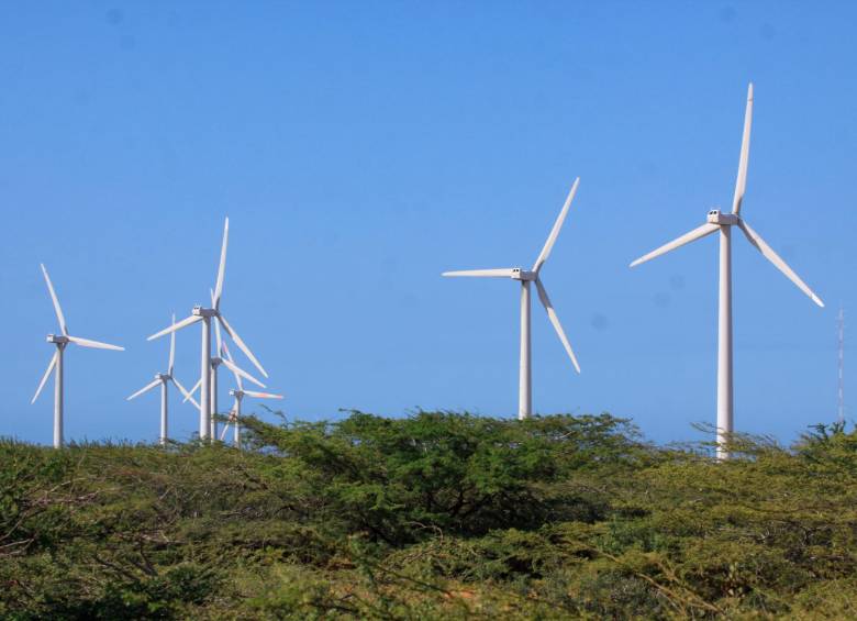 EPM señala que el conocimiento y experiencia en el parque eólico Jepírachi le permiten sumar avances significativos en su camino para lograr la transición energética. FOTO cortesía
