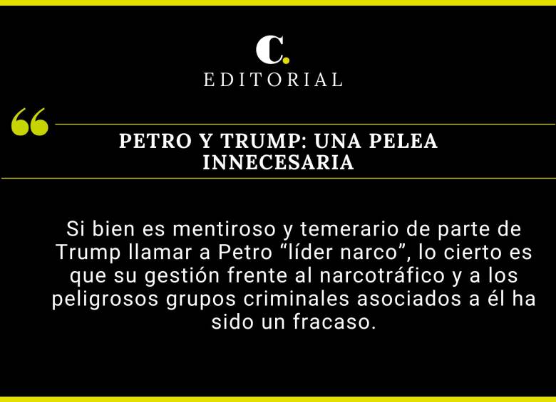 Petro y Trump: una pelea innecesaria