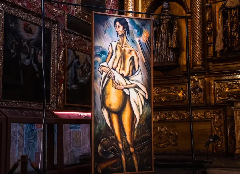 Museo Santa Clara exhibe obra censurada de Débora Arango a 20 años de su muerte