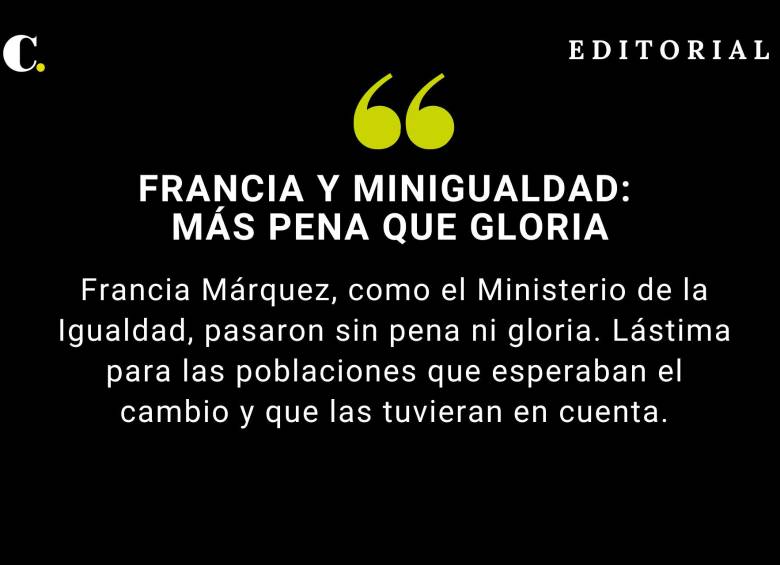 Francia y Minigualdad: más pena que gloria