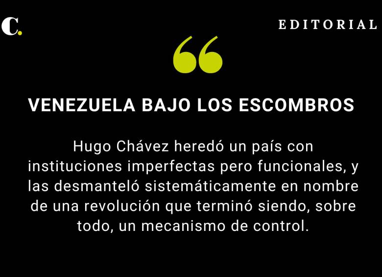 Venezuela bajo los escombros