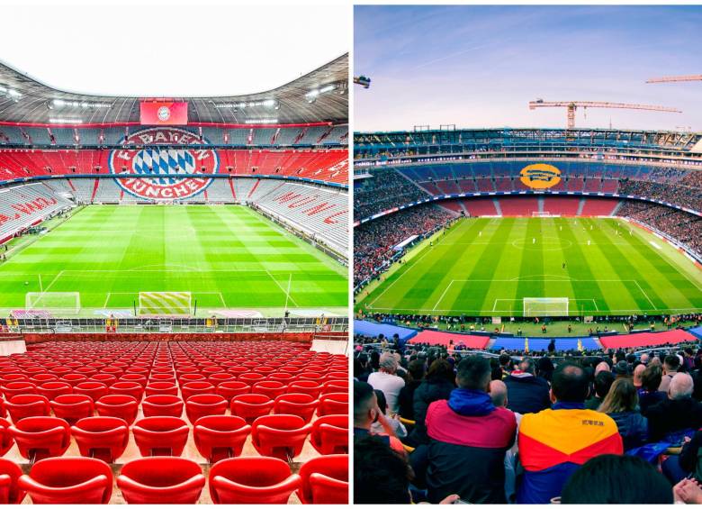 El Allianz Arena y el Camp Nou albergarán las finales de Champions League las próximas dos temporadas. FOTO: X FCBayern y FCBarcelona