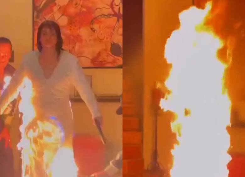 ¿Katy Perry se prendió fuego grabando su nuevo single “Watch It Burn”? El video genera alarma