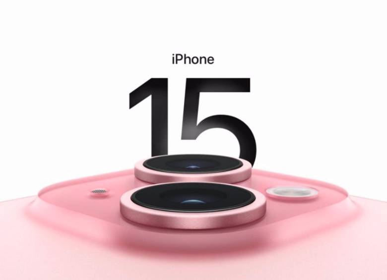 La nueva serie de iPhone 15 está a la venta en Colombia desde el 29 de septiembre. FOTO Apple
