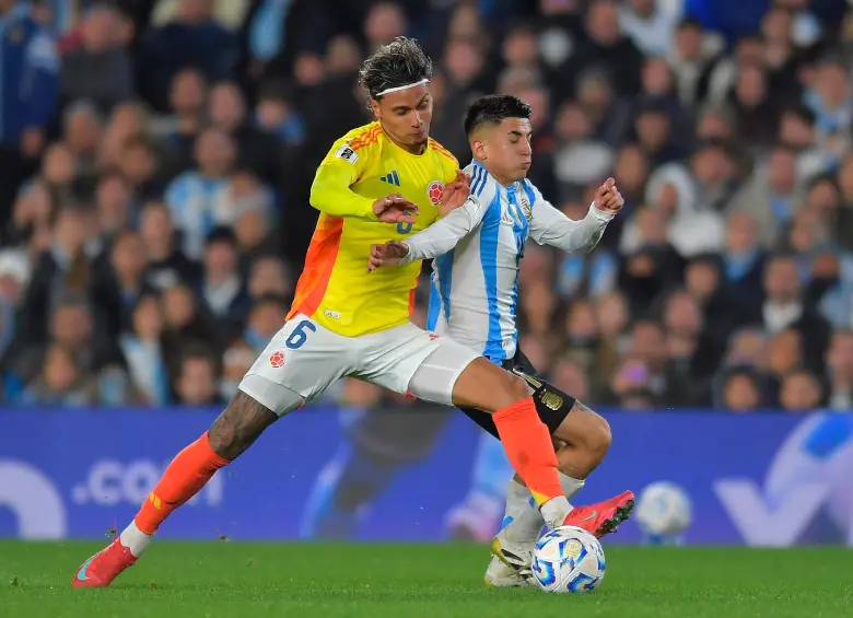 La Selección Colombia sigue pendiente de lograr la clasificación al Mundial de 2026. FOTO: AFP