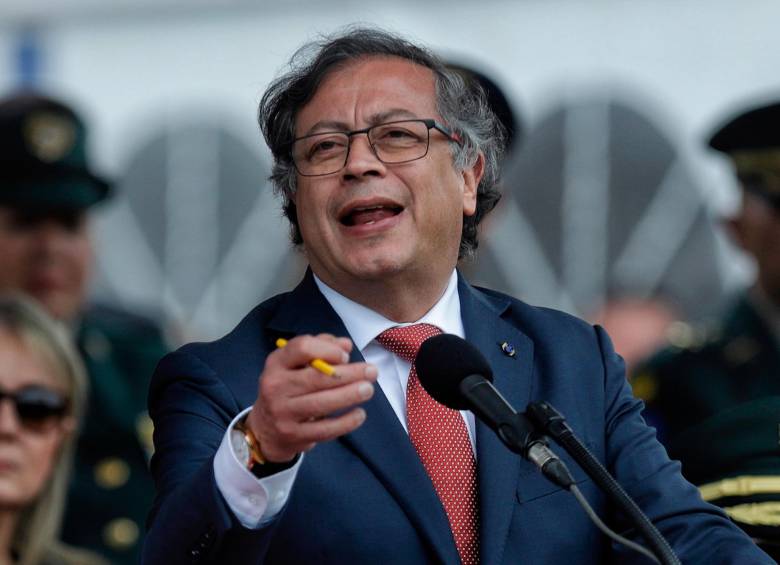 El mandatario sostuvo que, “como Gobierno del cambio”, “nadie nos quitará nuestra libertad y derecho para expresarnos”. FOTO: COLPRENSA