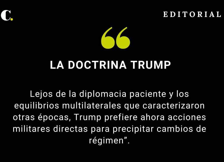 La doctrina Trump