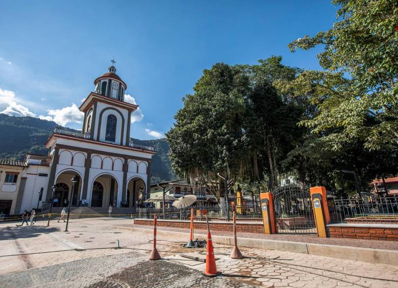 Támesis es uno de los municipios que integran la región del Suroeste antioqueño, una localidad rica en fuentes hídricas y balnearios naturales. . Foto: Carlos Velásquez