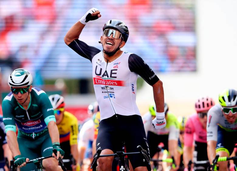 Juan Sebastián Molano completó su tercer top-5 en la presente Vuelta a España. FOTO Getty