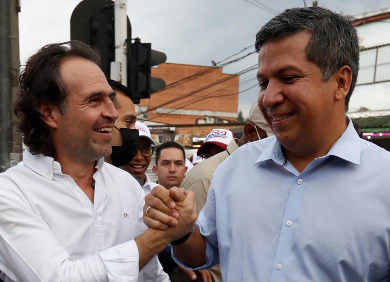 Rodrigo Lara acompañará a Federico Gutiérrez en las elecciones. FOTO: Manuel Saldarriaga